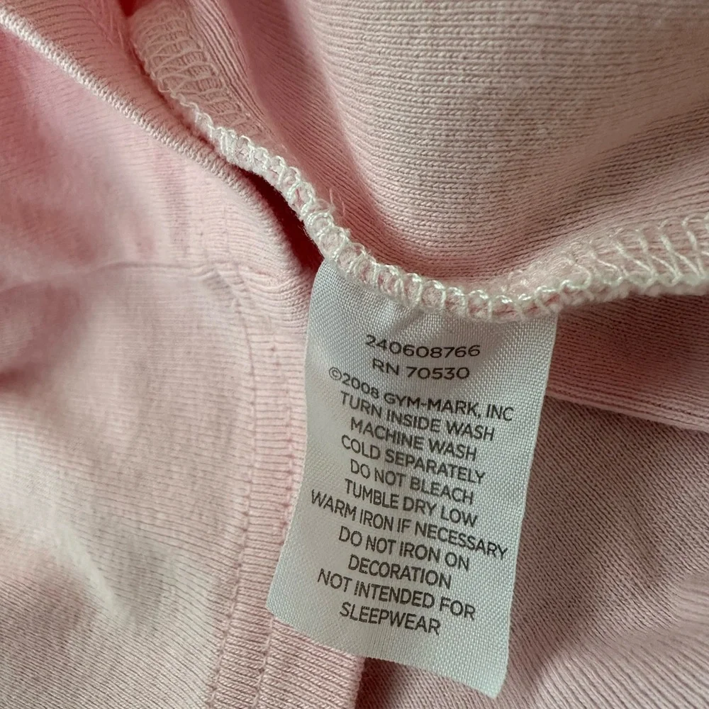 Gymboree Girls Candy cane pink white Long Sleeve T-shirt size 5